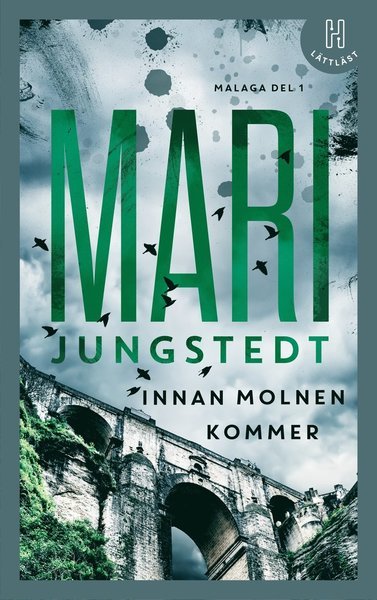 Cover for Mari Jungstedt · Málagasviten: Innan molnen kommer (lättläst) (Map) (2020)