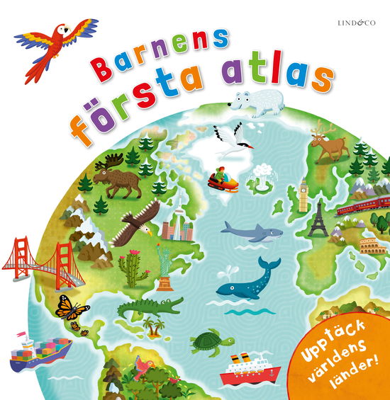 Cover for Philip Steele · Barnens första atlas (Innbunden bok) (2023)