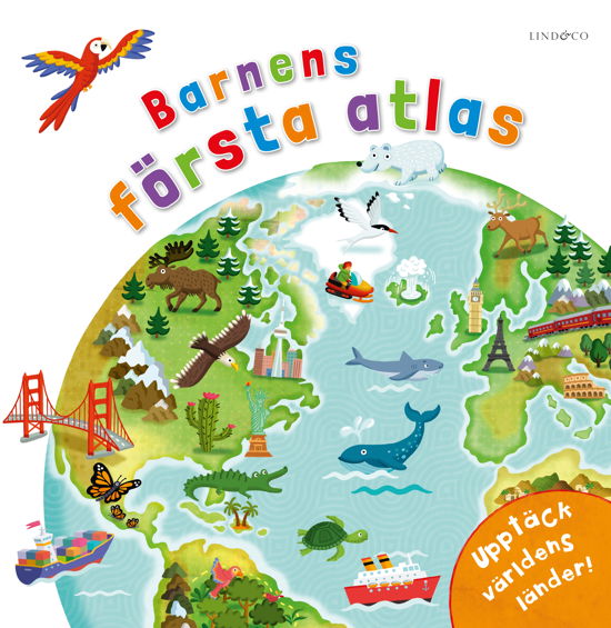 Barnens första atlas - Philip Steele - Bøger - Lind & Co - 9789180530118 - 7. september 2023