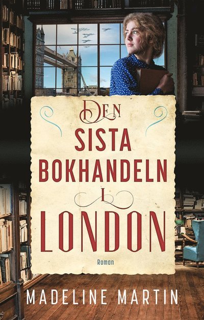Cover for Madeline Martin · Den sista bokhandeln i London (Bound Book) (2023)