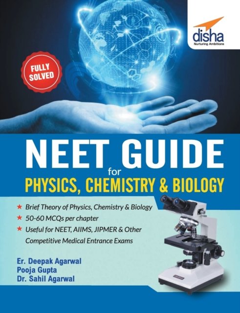 Cover for Disha Experts · NEET Guide for Physics, Chemistry &amp; Biology (Paperback Book) (2019)