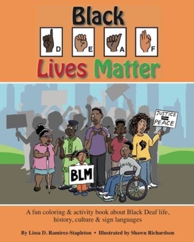 Cover for Lissa D Ramirez-Stapleton · Black Deaf Lives Matter (Paperback Book) (2021)