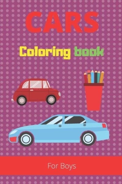 Cover for Atifar Designs · Cars Coloring Book (Paperback Bog) (2021)