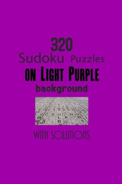 Cover for Depace' · 320 Sudoku Puzzles on Light Purple background with solutions (Pocketbok) (2021)