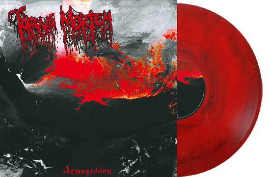 Cover for Tardus Mortem · Armageddon (red) (LP) (2021)