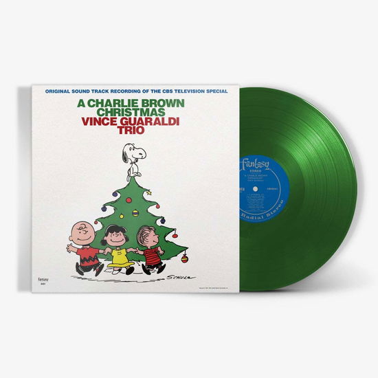 Cover for Vince Guaraldi Trio · A Charlie Brown Christmas (Green Vinyl) (LP) [Coloured edition] (2021)