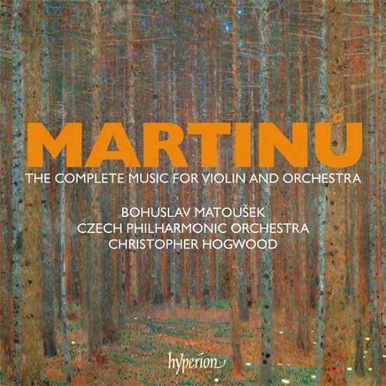 Cover for B. Martinu · Complete Music for Violin &amp; Orchestra (CD) (2019)