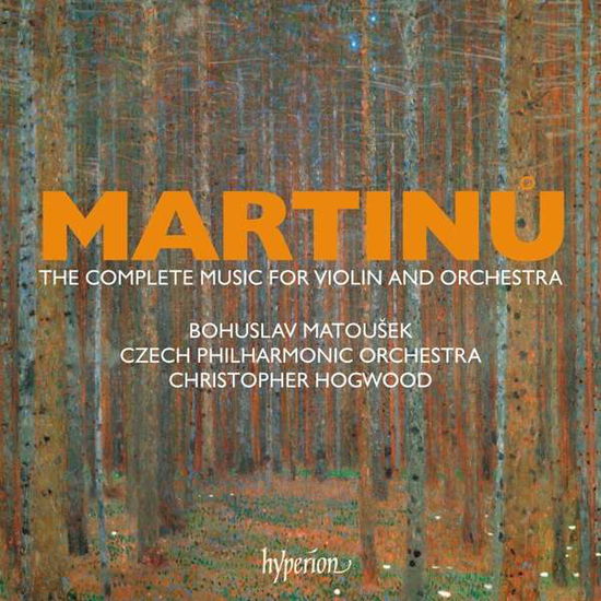 B. Martinu · Complete Music for Violin & Orchestra (CD) (2019)