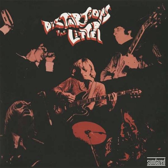 Cover for The Litter · Distortions (RED VINYL W/BLACK SWIRLS) (LP) [Reissue edition] (2019)