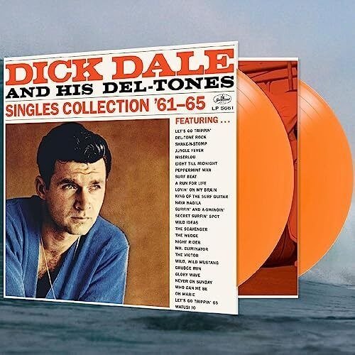 Cover for Dale, Dick &amp; His Del-Tones · Singles Collection '61-65 (LP) [Coloured edition] (2023)