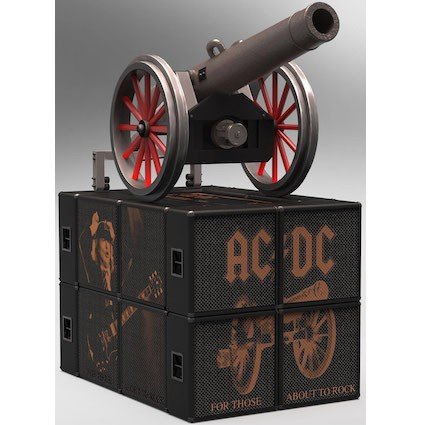 Ac/dc - Ac/dc Cannon For Those About To Rock On Tour Series Collectible (Merchandise Collectible) - Ac/dc - Merchandise - KNUCKLE BONZ - 0655646625119 - 11. februar 2021