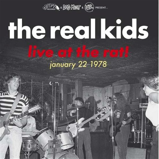 Cover for The Real Kids · Live at the Rat! January 22 1978 (LP) (2019)