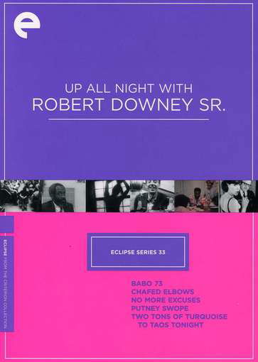 Cover for Criterion Collection · Eclipse 33 - Up All Night with Rob / DVD (DVD) (2012)