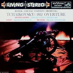 Tchaikovsky: 1812 Overture - Fritz Reiner - Musiikki - ANALOGUE PRODUCTIONS - 0753088224119 - lauantai 30. kesäkuuta 1990