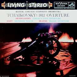 Tchaikovsky: 1812 Overture - Fritz Reiner - Musiikki - Analogue Productions - 0753088224119 - lauantai 30. kesäkuuta 1990