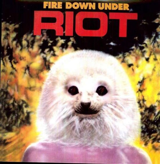 Cover for Riot · Fire Down Under (LP) [Remastered edition] (1990)