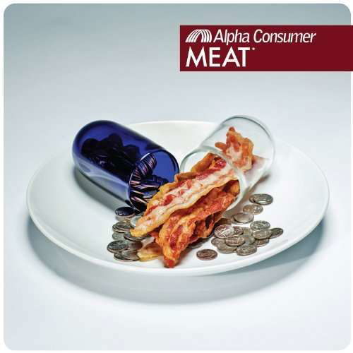 Cover for Alpha Consumer · Meat (LP) (2014)
