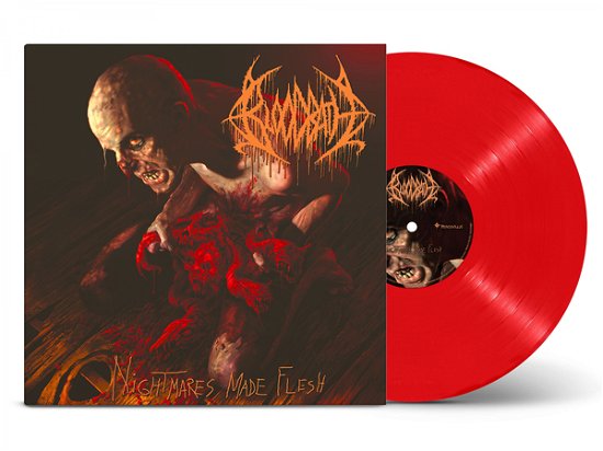 Cover for Bloodbath · Nightmares Made Flesh (LP) [Red Vinyl edition] (2022)