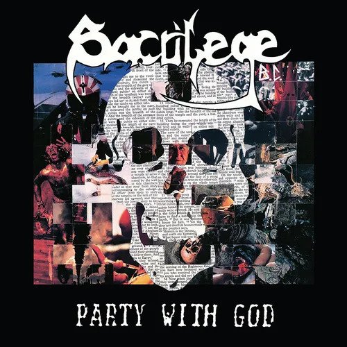 Cover for Sacrilege Bc · Party With God + 1985 Demo (LP) [Black Friday 2023 edition] (2023)