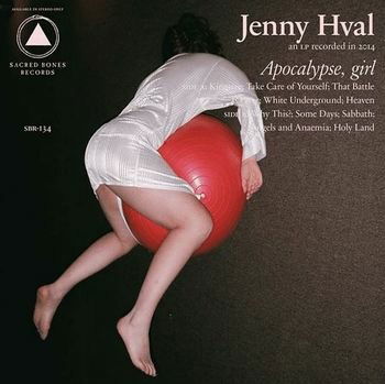 Cover for Jenny Hval · Apocalypse Girl (pink / Clear) (LP) [Coloured edition] (2015)