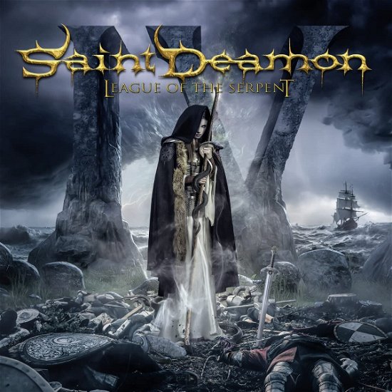 Cover for Saint Deamon · League of the Serpent (Trans Blue Vinyl) (LP) (2024)