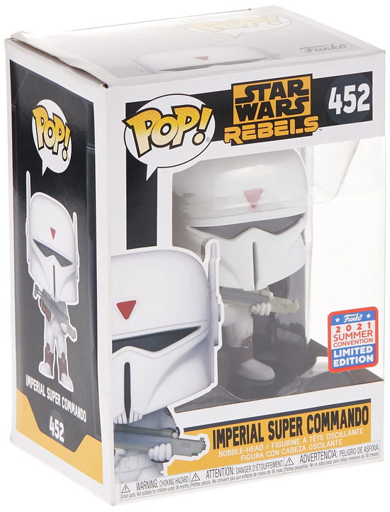 Rebels - Imperial Super Commando (Vinyl Figure 452) - Star Wars: Funko Pop! - Produtos -  - 0889698559119 - 