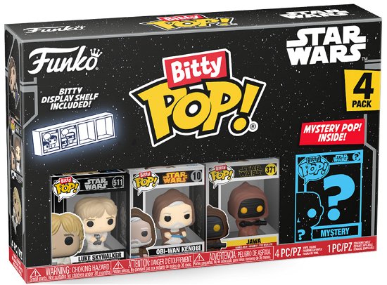 Star Wars - Luke 4pk - Funko Bitty Pop!: - Mercancía - Funko - 0889698715119 - 5 de mayo de 2023