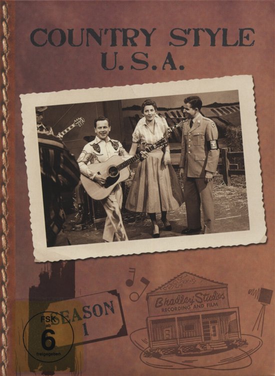 Country Style Usa -1- - Various Artists - Filme - BEAR FAMILY - 4000127201119 - 8. November 2007