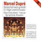 Cover for Marcel Dupre · Symphonie In G-Moll Fur Orgel &amp; Orc (CD) (2013)