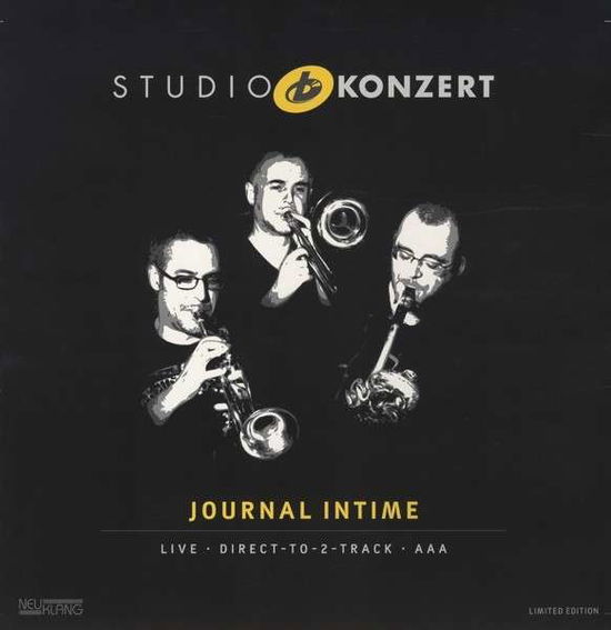 Cover for Journal Intime · Studio Konzert (LP) [Limited Hand Numbered edition] (2018)