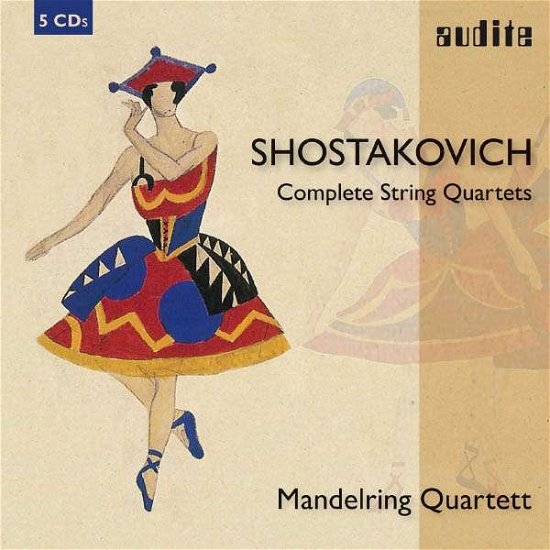 Complete String Quartets - Shostakovich / Mandelring Quartet - Musik - Audite - 4022143214119 - 26. april 2011