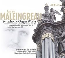 Cover for Maleingreau.p.d. · Symphonische Orgelwerke V (CD) (2006)