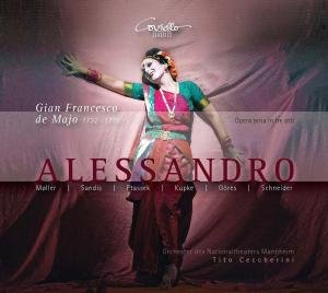 Cover for De Majo / Moller / Ceccherini · Alessandro Opera Seria in Tre Atti (CD) (2009)