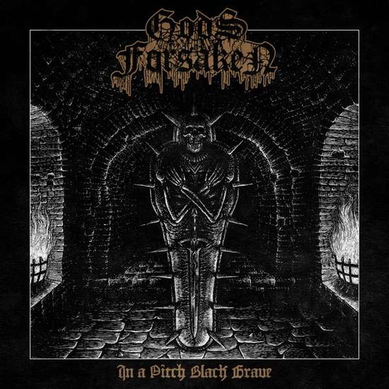 Cover for Gods Forsaken · In a Pitch Black Grave (LP) (2017)