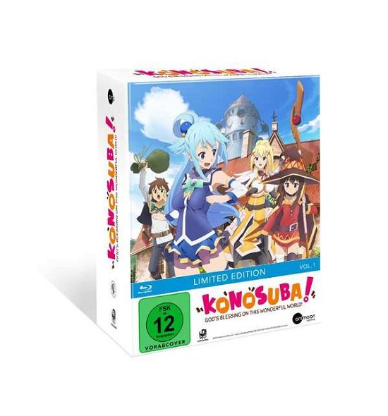 Cover for Konosuba · Konosuba Vol.1 (Blu-ray) (Mediabook) (Blu-ray) [Limited Mediabook edition] (2019)