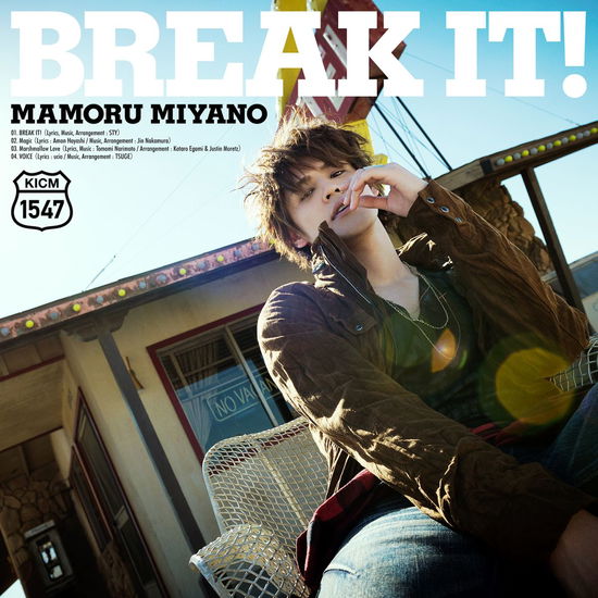 Cover for Miyano Mamoru · Break It! (CD) [Japan Import edition] (2014)