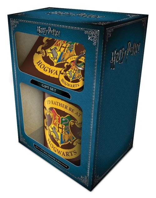 Harry Potter (Rather Be At Hogwarts) Mug, Coaster And Keychain Set - Harry Potter - Fanituote - HARRY POTTER - 5050293852119 - perjantai 11. marraskuuta 2022