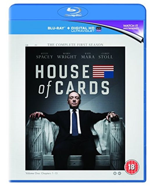 Cover for House of Cards - Season 1 (Blu · House Of Cards Season 1 (Blu-ray) (2013)