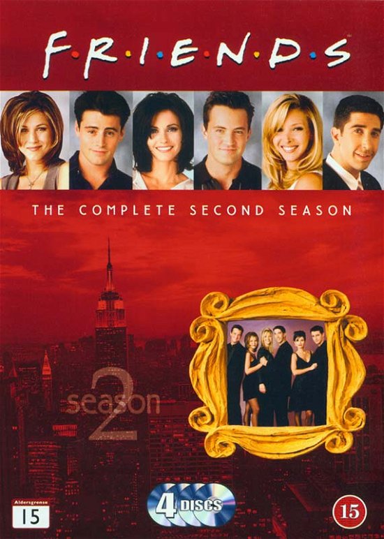 Complete 2nd. Season - 4-dvd - Friends - Filme - Warner Bros. - 5051895040119 - 11. April 2013