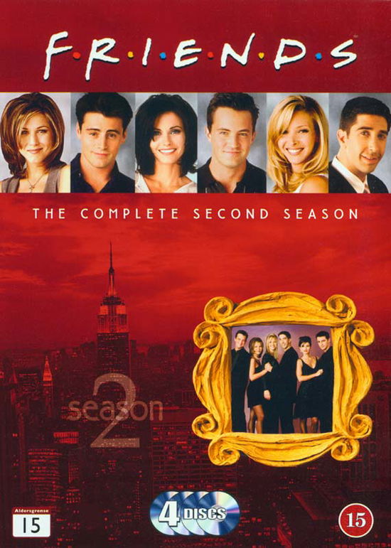 Complete 2nd. Season - 4-dvd - Friends - Filme - Warner Bros. - 5051895040119 - 11. April 2013