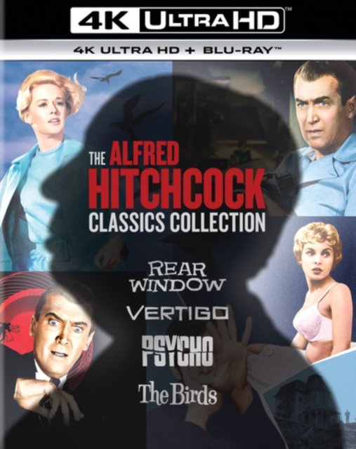Cover for Hitchcock Classic Col. Uhd · Alfred Hitchcock Classics Collection (4 Films) (4K UHD Blu-ray) (2020)