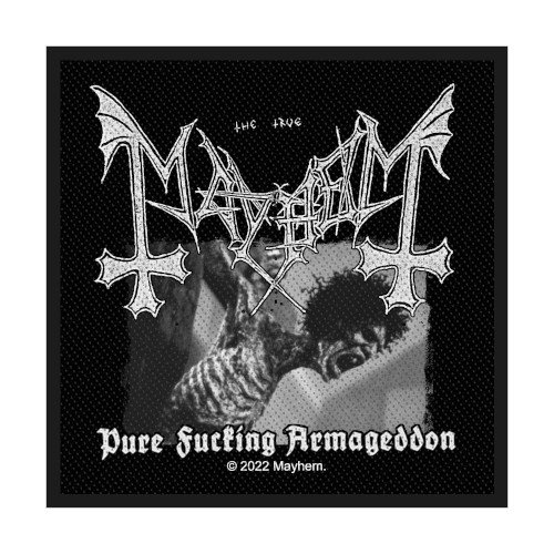 Cover for Mayhem · Mayhem Standard Patch: Pure Fucking Armageddon (Patch) (2023)