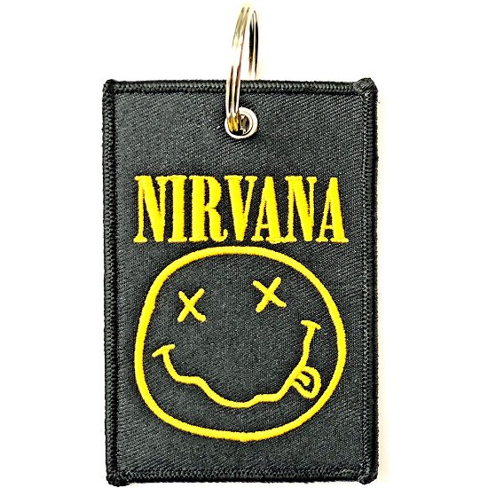 Cover for Nirvana · Nirvana Keychain: Happy Face (Double Sided) (MERCH)