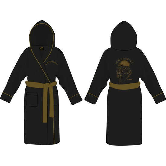 Black Sabbath Unisex Bathrobe: Us Tour 78 Avengers (Small - Medium) - Black Sabbath - Merchandise -  - 5056368633119 - 