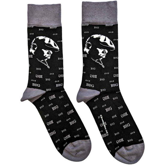 Cover for Biggie Smalls · Biggie Smalls Unisex Ankle Socks: Side Portrait (UK Size 7 - 11) (CLOTHES) [size M]