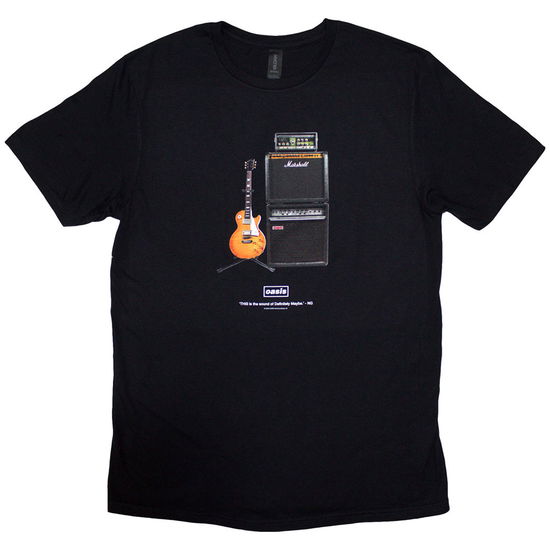 Cover for Oasis · Oasis Unisex T-Shirt: Definitely Maybe Guitar (T-shirt) [size S] (2024)