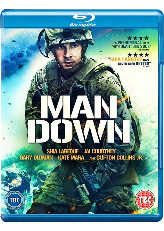 Cover for Man Down (Blu-ray) (2017)