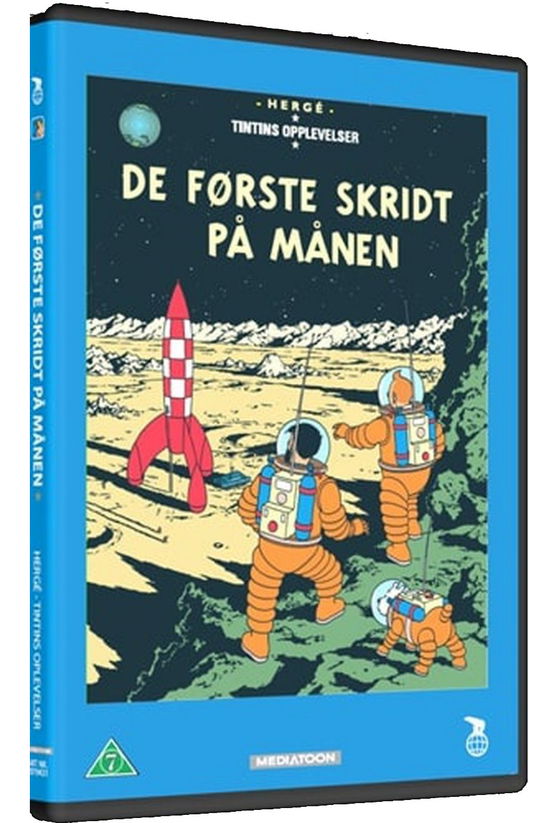 Cover for Tintin · Månen Tur, Retur - Del 2 (DVD) (2011)