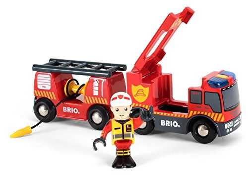 Feuerw.-leiterfahrz. Licht+sound.33811 - Brio - Merchandise - Brio - 7312350338119 - December 30, 2015