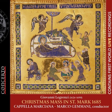Cover for Cappella Marciana · Christmas Mass in St. Mark 1685 (CD) (2023)